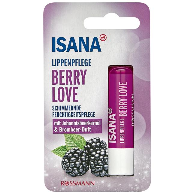 Isana Lip Care Berry Love, 4.8g
