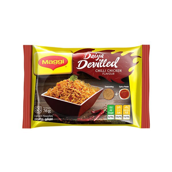 Maggi Devilled Chili Chicken Flavoured Instant Noodles 76g