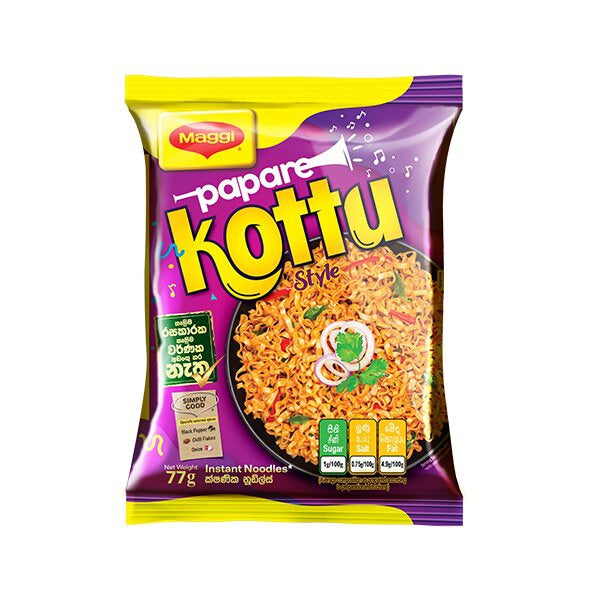 Maggi Kottu Flavoured Instant Noodles 77g