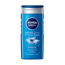 Load image into Gallery viewer, Nivea Shower Gel Vitality Fresh For Men 250ml
